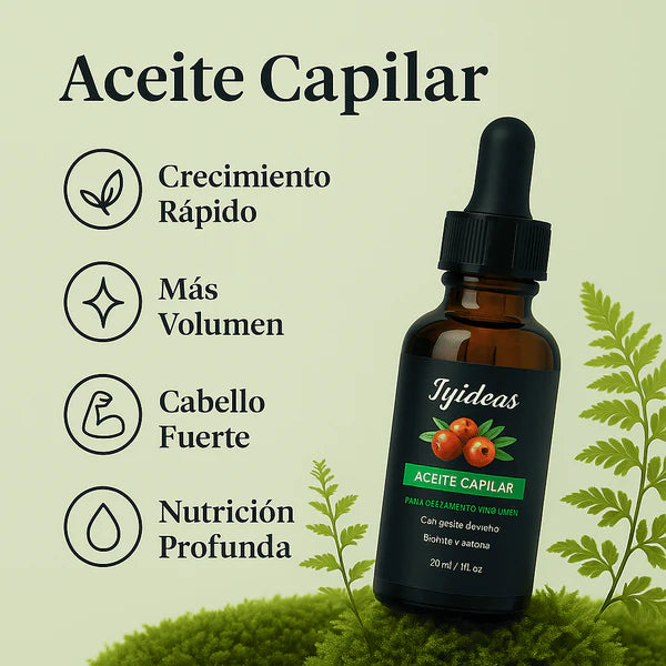 Aceite Batana™ 100% Puro con Romero y Maca Nutritivo Estimula el Crecimiento Capilar y Restaura el Cabello